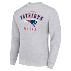 Starter Team Logo Pullover Sweatshirt - New England Patriots Pullover