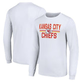 Starter Team Mesh Print Graphic Long Sleeve T-Shirt - Kansas City Chiefs T-shirts