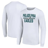 Starter Team Mesh Print Graphic Long Sleeve T-Shirt - Philadelphia Eagles T-shirts