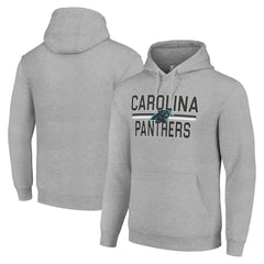 Starter Unisex Team Mesh Print Graphic Tri-Blend Pullover Hoodie - Carolina Panthers Hoodies