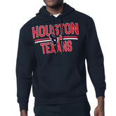 Starter Unisex Team Mesh Print Graphic Tri-Blend Pullover Hoodie - Houston Texans Hoodies