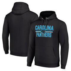 Starter Unisex Team Mesh Print Graphic Tri-Blend Pullover Hoodie - Carolina Panthers Hoodies