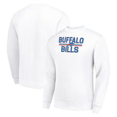 Starter Team Mesh Print Graphic Pullover Sweatshirt - Buffalo Bills Pullover