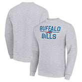 Starter Team Mesh Print Graphic Pullover Sweatshirt - Buffalo Bills Pullover