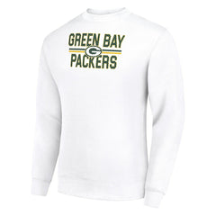 Starter Team Mesh Print Graphic Pullover Sweatshirt - Green Bay Packers Pullover