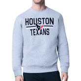 Starter Team Mesh Print Graphic Pullover Sweatshirt - Houston Texans Pullover