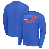 Starter Team Mesh Print Graphic Pullover Sweatshirt - Buffalo Bills Pullover