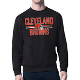 Starter Team Mesh Print Graphic Pullover Sweatshirt - Cleveland Browns Pullover