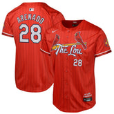Red Nolan Arenado St. Louis Cardinals Nike Youth 2024 City Connect Limited Player Jersey