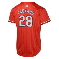 Red Nolan Arenado St. Louis Cardinals Nike Youth 2024 City Connect Limited Player Jersey