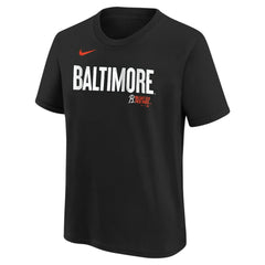 Black Adley Rutschman Baltimore Orioles Nike Youth Fuse City Connect Name & Number T-Shirt