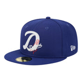Royal Los Angeles Dodgers New Era Duo Logo 2.0 59FIFTY Fitted Hat