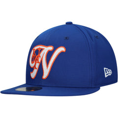 Royal New York Mets New Era Duo Logo 2.0 59FIFTY Fitted Hat