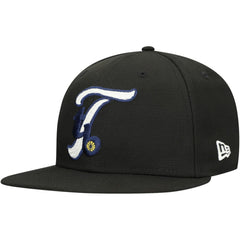 Black Tampa Bay Rays New Era Duo Logo 2.0 59FIFTY Fitted Hat