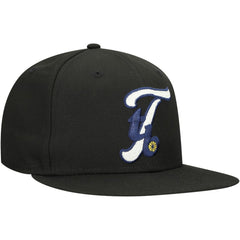 Black Tampa Bay Rays New Era Duo Logo 2.0 59FIFTY Fitted Hat