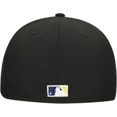Black Tampa Bay Rays New Era Duo Logo 2.0 59FIFTY Fitted Hat