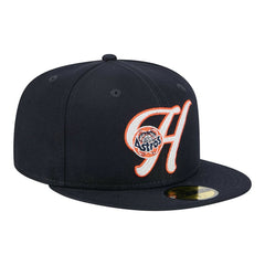 Navy Houston Astros New Era Duo Logo 2.0 59FIFTY Fitted Hat