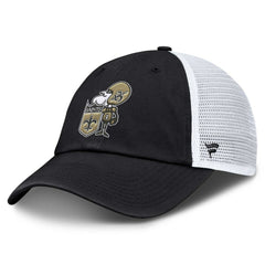 Basic Vintage Trucker Adjustable Hat - New Orleans Saints Hats