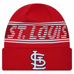 Red St. Louis Cardinals New Era Authentic Collection Cuffed Knit Hat