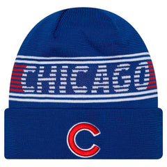 Royal Chicago Cubs New Era Authentic Collection Cuffed Knit Hat