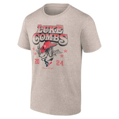 Luke Combs x Growin' Up and Gettin' Old Tour T-Shirt - Houston Texans T-shirts