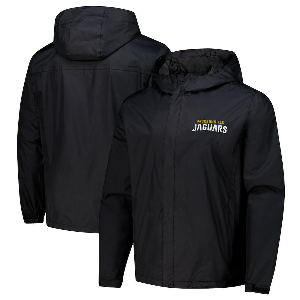 Dunbrooke Tropic Waterproof Packable Full-Zip Hoodie Jacket - Jacksonville Jaguars Hoodies