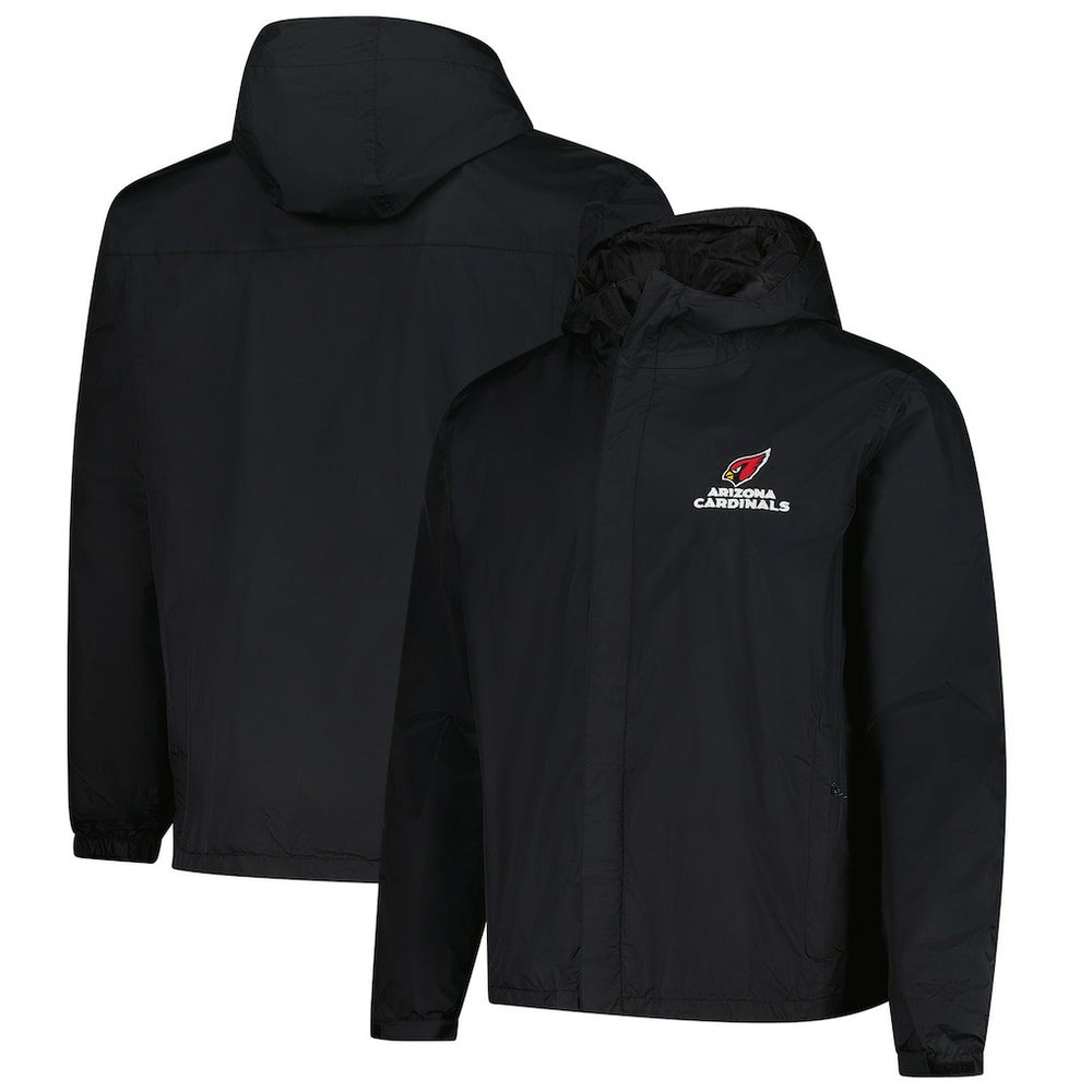 Dunbrooke Tropic Waterproof Packable Full-Zip Hoodie Jacket - Arizona Cardinals Hoodies