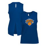 New York Knicks Levelwear Women's Paisley Core V-Neck Tank Top
