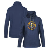 Denver Nuggets Levelwear Women's Loop Core Funnel Neck Pullover Sweatshirt sale