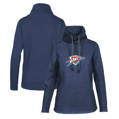Oklahoma City Thunder Levelwear Women's Loop Core Funnel Neck Pullover Sweatshirt
