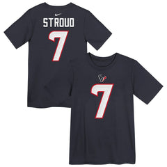 C.J. Stroud Preschool Player Name & Number T-Shirt - Houston Texans T-shirts