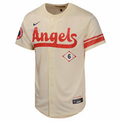 Cream Anthony Rendon Los Angeles Angels Nike Youth City Connect Limited Player Jersey