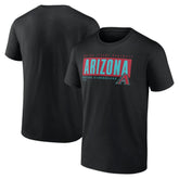Black Arizona Diamondbacks Blocked Out T-Shirt