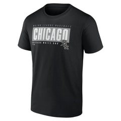 Black Chicago White Sox Blocked Out T-Shirt