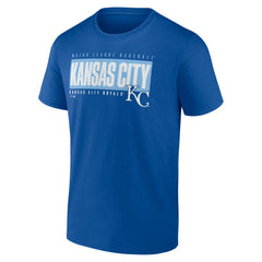 Royal Kansas City Royals Blocked Out T-Shirt
