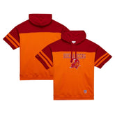 Off Field Vintage Logo Short Sleeve Pullover Hoodie - Tampa Bay Buccaneers Hoodies