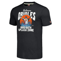 Charcoal Baltimore Orioles Homage Hyper Local Tri-Blend T-Shirt
