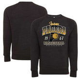 Indiana Pacers Sportiqe Unisex Harmon Super Soft Tri-Blend Raglan Pullover Sweatshirt