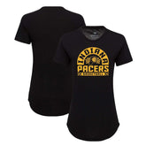 Indiana Pacers Sportiqe Women's Phoebe Super Soft Tri-Blend T-Shirt