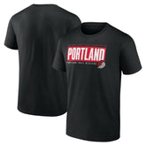 Portland Trail Blazers Blocked Out T-Shirt