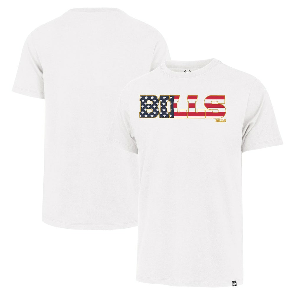 '47 Flag Script Franklin T-Shirt - Buffalo Bills T-shirts