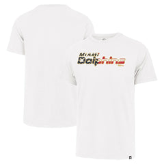 '47 Flag Script Franklin T-Shirt - Miami Dolphins T-shirts