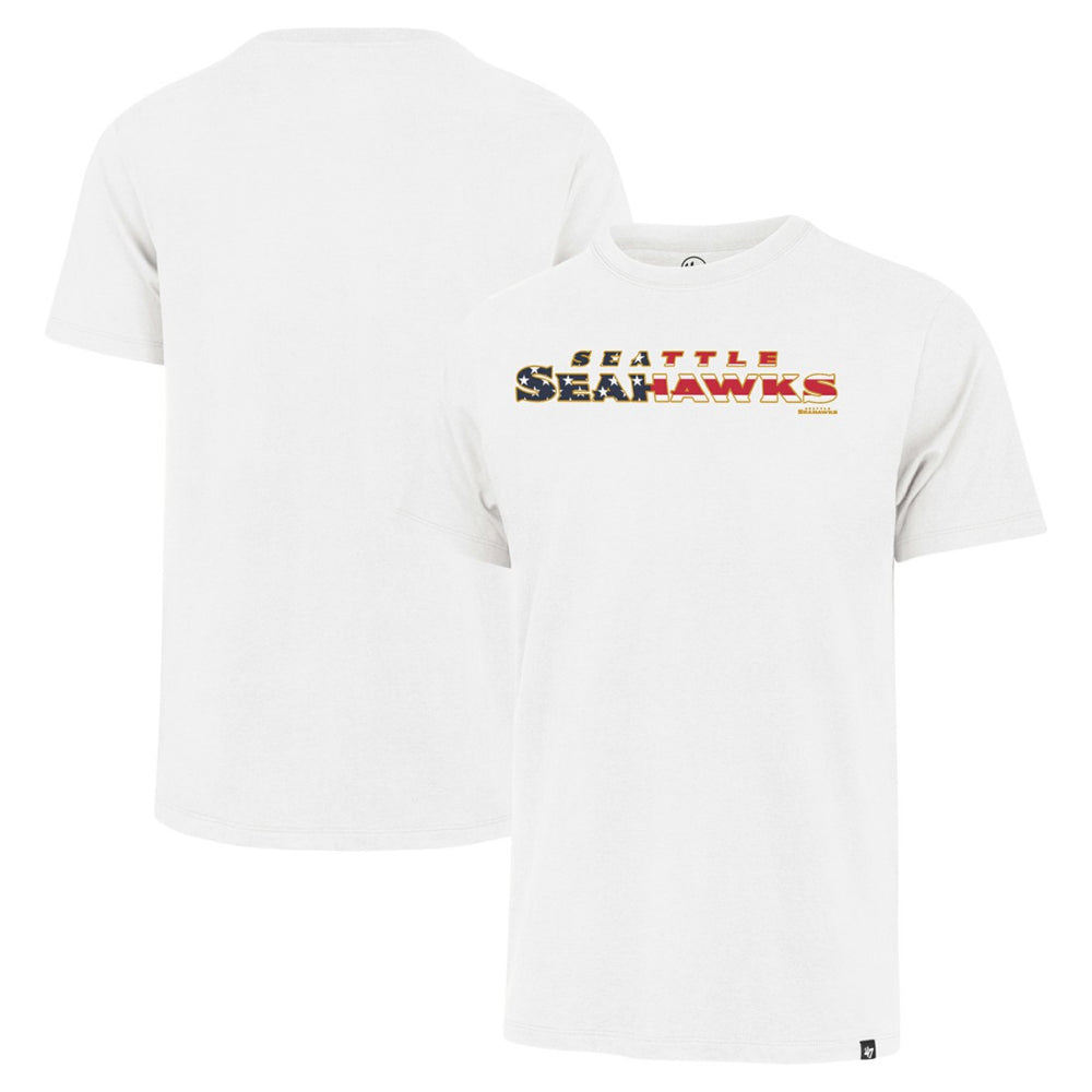 '47 Flag Script Franklin T-Shirt - Seattle Seahawks T-shirts