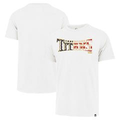 '47 Flag Script Franklin T-Shirt - Tennessee Titans T-shirts