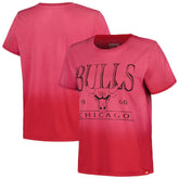 Chicago Bulls Sportiqe Women's Arcadia Sun-Dipped T-Shirt sale