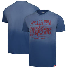 Philadelphia 76ers Sportiqe Unisex Bingham Sun-Fade T-Shirt