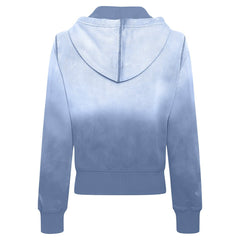 Philadelphia 76ers Sportiqe Women's Carli Sun Fade Full-Zip Hoodie