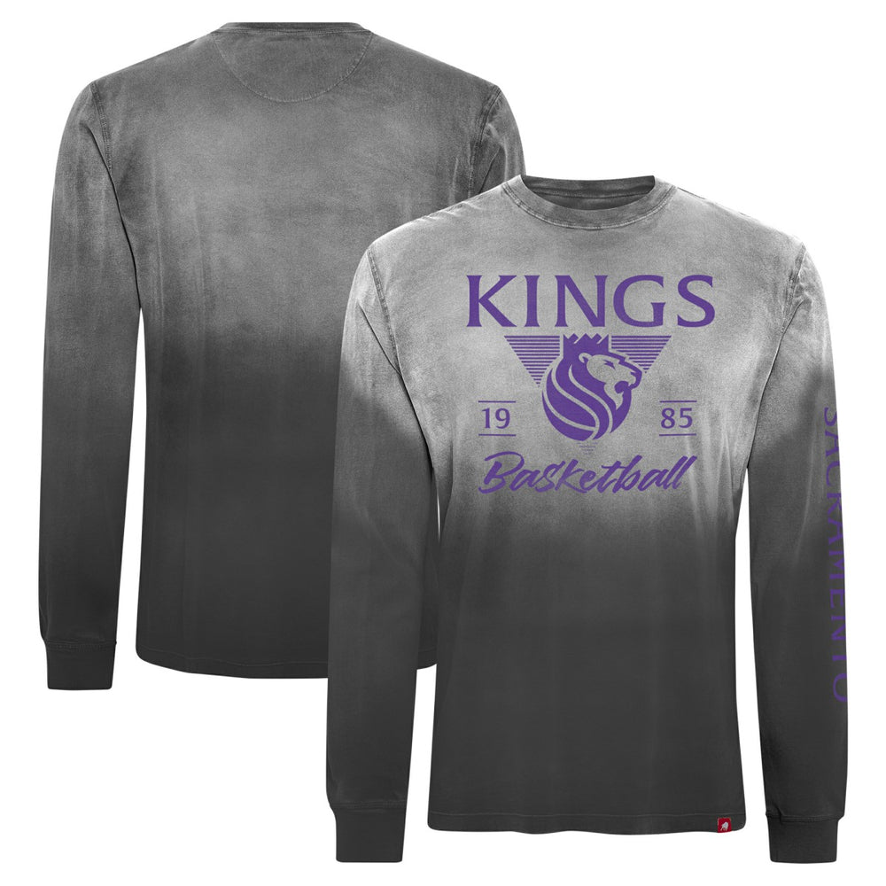 Sacramento Kings Sportiqe Unisex Mohave Sun-Dipped Long Sleeve T-Shirt