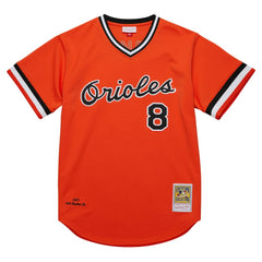 Orange Cal Ripken Jr. Baltimore Orioles Mitchell & Ness 2001 Cooperstown Collection Authentic Throwback Jersey