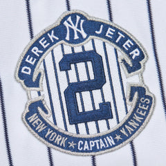 White Derek Jeter New York Yankees Mitchell & Ness 2014 Cooperstown Collection Authentic Throwback Jersey